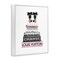 Stupell Industries Black Heels Pink Bookstack Framed Giclee Art